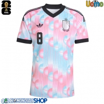 Maglie da calcio Belgio Youri Tielemans #8 Seconda Maglia Mondiali 2026  Manica Corta